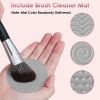 3 In 1 Electric Makeup Brush Cleaner USB Powered Automatic Brush Blender Machine with Timer Digital Display Cleaning Drying Brush Storage For All Type