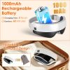Eye Massager with Heat Air Compression & Vibration Voice Control 4 Massage Modes Wireless Music Playback Foldable Eye Massage Mask with Adjustable Int