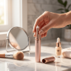 Rechargeable Eyebrow Hair Remover - Painless USB Electric Trimmer with LED Light
