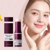 Collagen Infused Facial Multi Balm Stick, Portable Calcium Volume Wrinkle Care Solid Moisturizer Stick