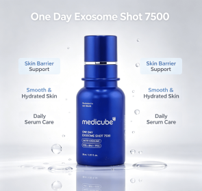 Daily Exosome Facial Serum with Multi Acid Complex, Hydrating Skin Barrier Repair Face Essence, Mild Exfoliating Smoothing Facial Care Liquid