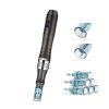 Professional Microneedling Pen, Electric Derma Pen with 3 PCS * 16 Pin + 3 PCS * 36 Pin Disposable Cartridge
