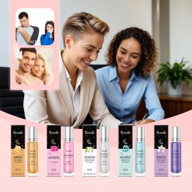Hot Picks Rose Rollerball Perfume Natural Long-lasting Fresh and Mild Daily Couple Date Convenient Portable Perfume