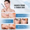 Professional Microneedling Pen M8S, Electric Derma Pen with 12PCS Anti-Backflow Cartridges