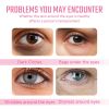 Jaysuing Collagen Eye Mask, Eye Care Moist Hydrating Eye Grain Pouch Black Rim Of The Eye