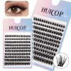 2026 Hot Selling Recommendation: Fairy-like False Eyelashes -  HUICOP Large Capacity Single Cluster False Eyelash Set, Natural, Thick