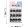 2026 Hot Selling Recommendation: Fairy-like False Eyelashes -  HUICOP Large Capacity Single Cluster False Eyelash Set, Natural, Thick