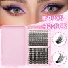 2026 New Arrival Recommendation  Large Capacity 280 Cluster False Eyelash Set. Beginner-friendly Self-application Of Individual Clusters Of Eyelashes.