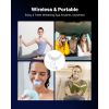 Teeth Whitening Kit with LED Light, 32 LED Accelerator Lights, Whitening Gel Syringe, Desensitizing Gel, and U-Shaped Tray