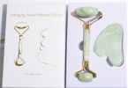 Premium Jade Roller and Gua Sha Gift Box - Facial Massager for Skin Care and Relaxation