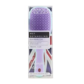 TANGLE TEEZER - The Wet Detangling Mini Hair Brush - # Wisteria Leaf (Travel Size)    MWD-ML-010820 1pc