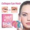 Jaysuing Collagen Eye Mask, Eye Care Moist Hydrating Eye Grain Pouch Black Rim Of The Eye