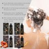 3-in-1 Hair Color Shampoo with Natural Plant Extracts, At-Home Easy Hair Dye Shampoo, Gentle Long Lasting Hair Color Wash for Gray Coverage