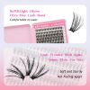 2026 New Hot-selling False Eyelashes -  304 Cluster Large Capacity False Eyelash Set for Beginners, Single Cluster Eyelash Extensions, Natural, Thick