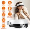 Eye Massager with Heat Air Compression & Vibration Voice Control 4 Massage Modes Wireless Music Playback Foldable Eye Massage Mask with Adjustable Int