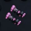 2026 Gothic Charm Press-on Nails, Valentine's Day Short Almond-shaped Press-on False Nail Set. Handcrafted False Nail Tips