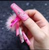 2026 Gothic charm carefully crafted wearable nails, Valentine's Day long square press-on false nail set, hand-made false nail pieces
