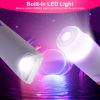 2 In 1 Bikini Trimmer for Women Dual Head Cordless Body Shaver IPX5 Waterproof Rechargeable Pubic Hair Razor Wet And Dry Use for Bikini Underarm Leg A